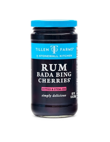 Tillen Farms Rum Bada Bing Cherries 383g x 1