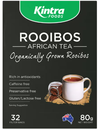 Kintra Tea Bag Rooibos 25 Pack 80g x 1