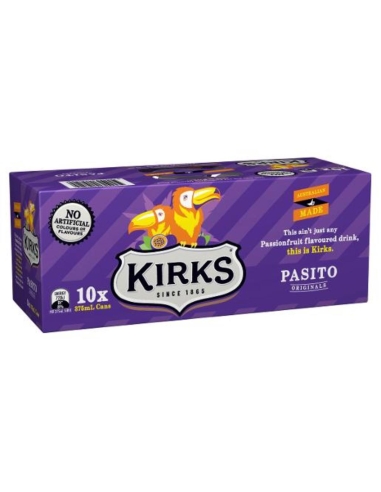 Kirks Pasito Soft Drink 375m 10 Pack x 1