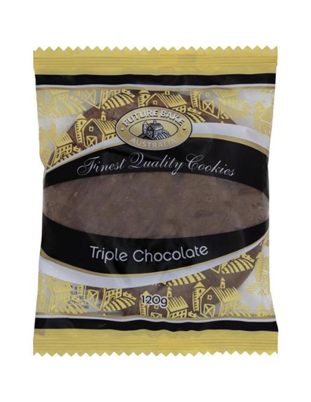 Future Bake トリプルチョコレートクッキー120gm x 12