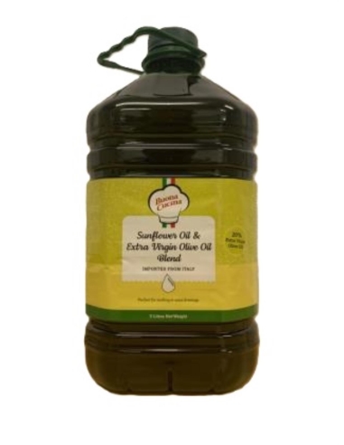 Buona Cucina Oil Olive Extra Virgin Blended With Sunflower 5ltr x 1