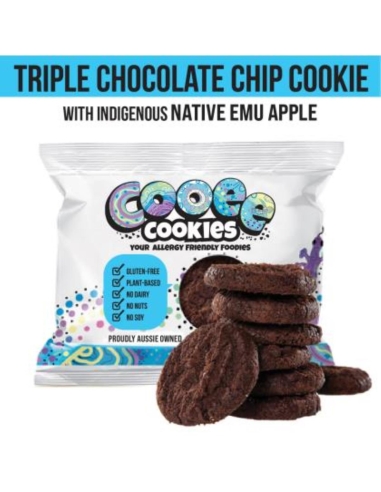 Cooee Cookies Cookies Portion Control Triple Chocolate & Emu Apple 40g x 36