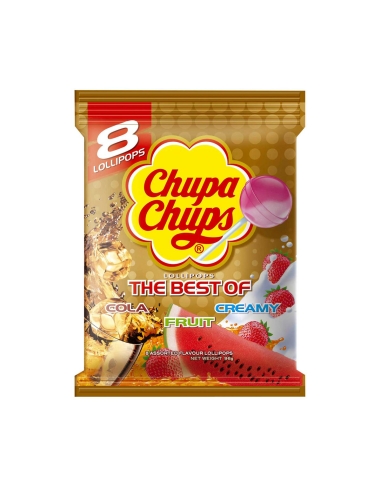 Chupa Chups Best Of Bag 96g x 9