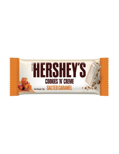 Hershey Cookies N Creme Caramello Salato 38g x 24