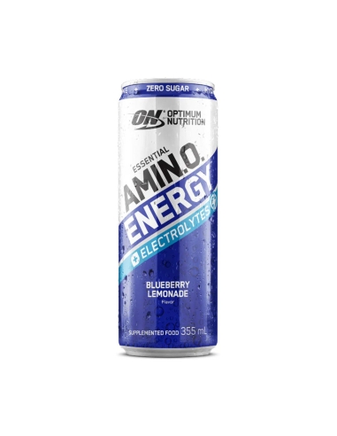 Optimum Nutrition Amino Energy + Electrolytes Sparkling Blueberry Lemon 355ml x 12