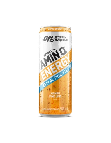 Optimum Nutrition Amino Energy + Electrolytes Sparkling Mango Pinelime 355ml x 12
