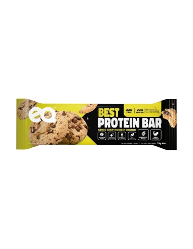 Eq Best Protein Bar Choc Chip Cookie Dough 75g x 12