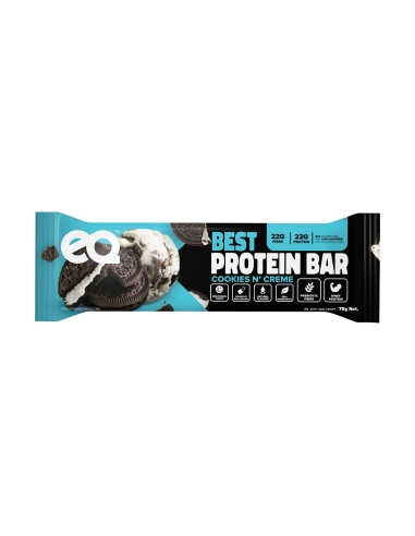 Eq Best Protein Bar Cookies N Cream 75g x 12