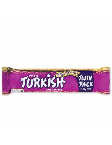 Cadbury Turkish Delight Twin 76g x 28