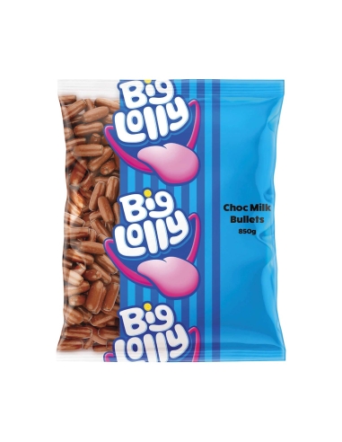 Big Lolly Bullets de Choc LLET 850G X 1