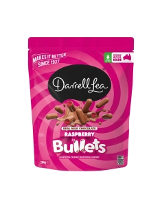 Barras de chocolate con leche y frambuesa de Darrell Lea,...