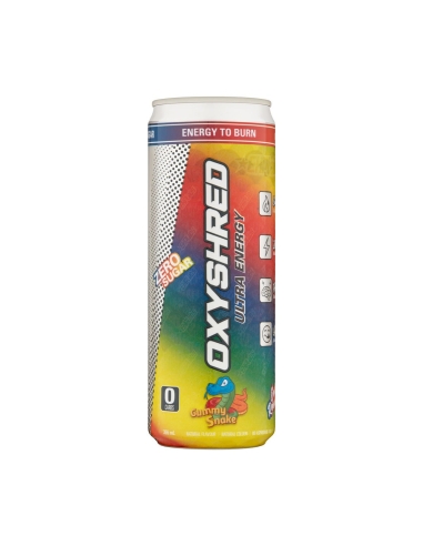 Oxyshred Ultra Energy Gummy Snake 355ml x 12