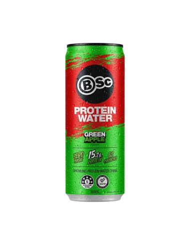 Bsc Protein Water Green Apple 355ml x 12