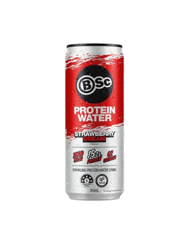 Bsc Protein Water Strawbrry Hope 355ml x 12