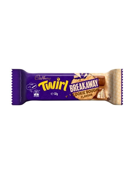Cadbury Breakaway Twirl Cookie Dough 32g x 40