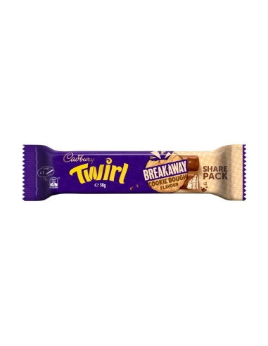 Cadbury Twirl Breakaway Cookie Dough 58g x 40