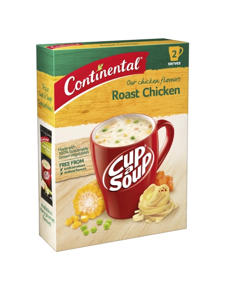 Continental Copa de pollastre rostit abundant-a-sopa 2 serveix 75g x 1