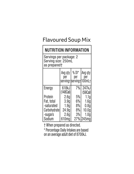 Continental Hearty Roast Chicken Cup-a-soup 2 Serves 75g x 1