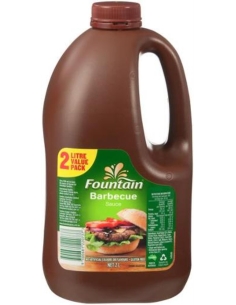 Fountain Bbqsaus Voordeelpakket 2ltr x 1