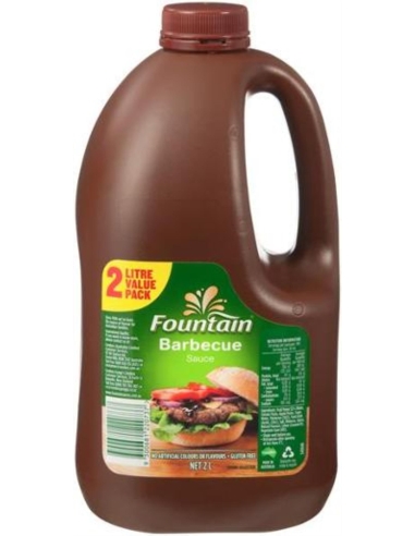 Fountain Bbq Sauce Pack de valeur 2ltr x 1
