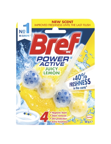 Bref Detergente da toilette al limone 50g x 6