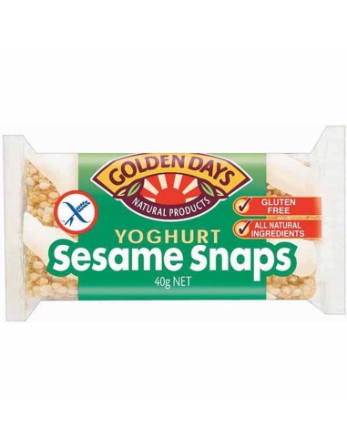 Golden Days Yoghurt Sesam Snaps 40g x 24