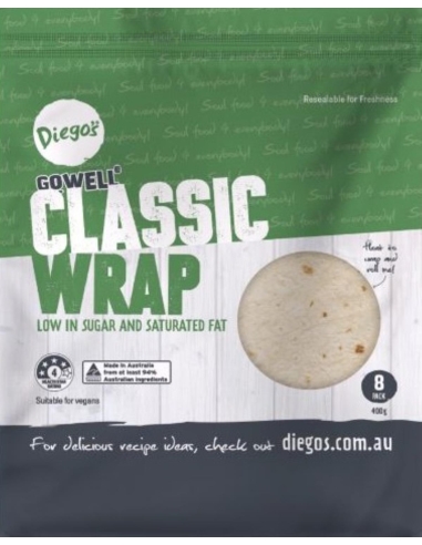 GoWELL Classic Wrap 8 Pack x 10