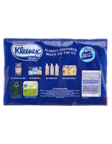 Kleenex Paquete de bolsillo (paquete de 6) x 1