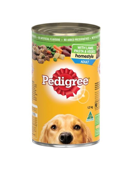 Pedigree Homestyle With Lamb Pasta & Vegies 1.2kg x 1