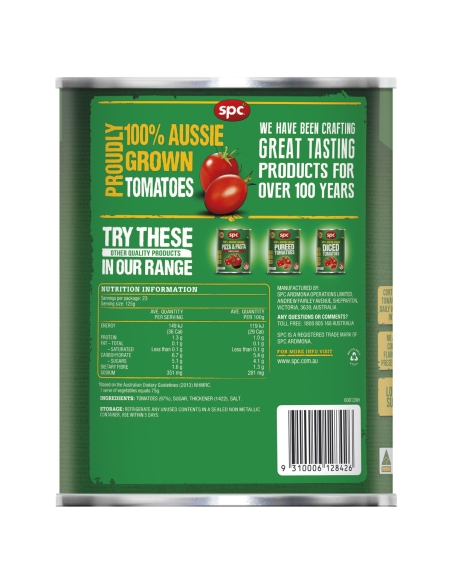 Spc Ardmona Chunky Crushed Tomato 2.9kg x 1