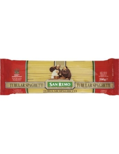 San Remo Espagueti tubular No 6 500g x 1