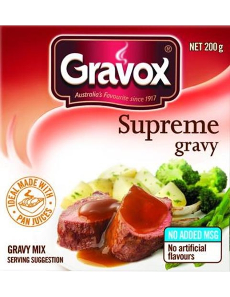 Gravox Salsa de pols Supreme 200g x 1