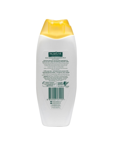 Palmolive 天然滋润牛奶蜂蜜沐浴乳 500ml x 1