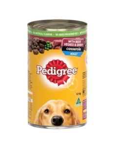 Pedigree Mięso wołowe Kasterole Żywność dla psów 1,2 kg x 1