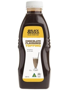 Black & Gold チョコレートトッピング 600ml x 1
