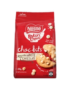 Nestlé White Baking Chocolate Bits 200g x 1