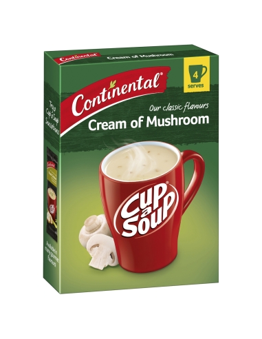 Continental Cream Of Mushroom Cup-a-soup 4 Serves 70g x 1