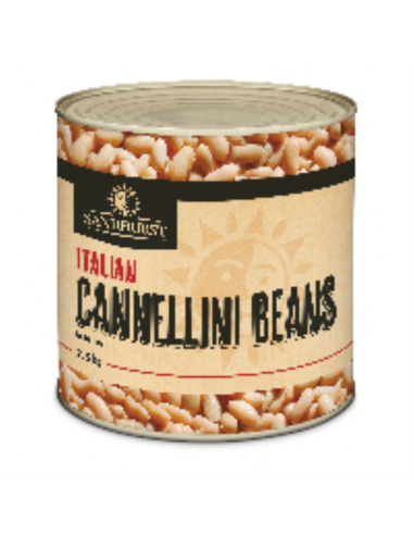 Sandhurst Beans Cannellini In Brine 2.5kg x 1