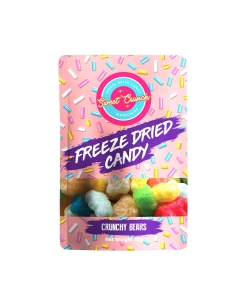 Sweet Crunch gevriesdroogde snoep Crunchy Bears 50g x 10