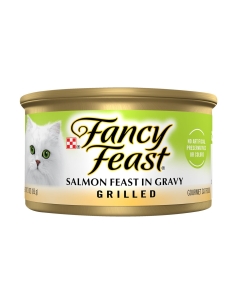 Fancy Feast Salmón en la alimentación de gato húmedo 85g x 1