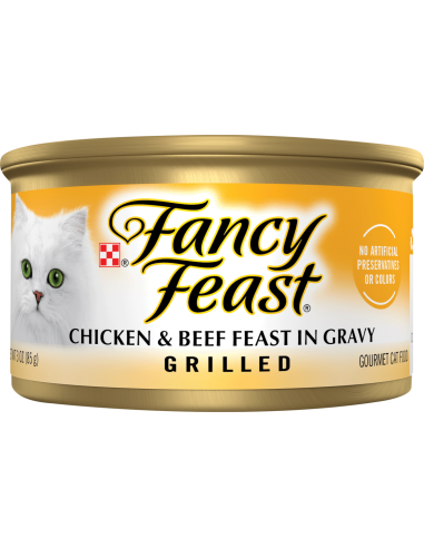 Fancy Feast Pollastre i vedella a la graella a...