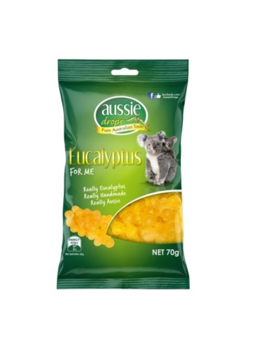 Fini Aussie Drops Eucaliptus 70g x 24