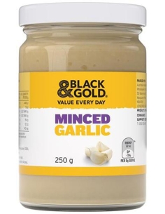 Black & Gold Gehackter Knoblauch 250 g x 1