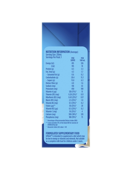 Up & Go vanille 250 ml x 24
