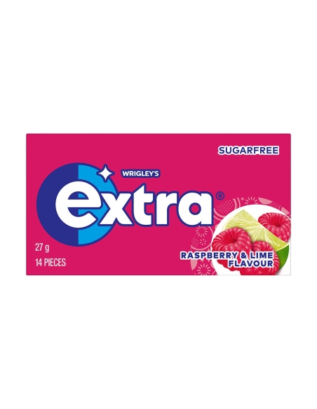 Extra Raspberry & Lime 27g x 24
