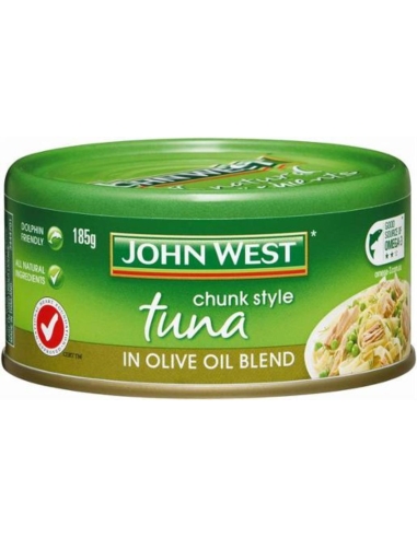 John West Tonyina en oli d'oliva 185g x 12