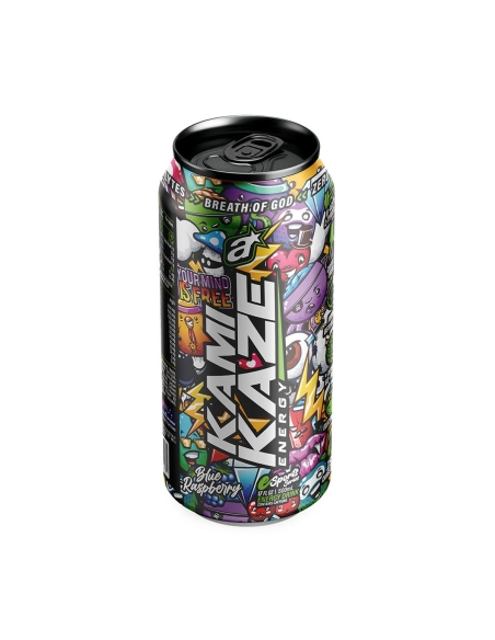 Kamikaze Energy 蓝色覆盆子500ml x 12