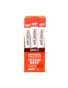 Auf den Wunschzettel Organic Rindfleisch Spicy 25g x 20