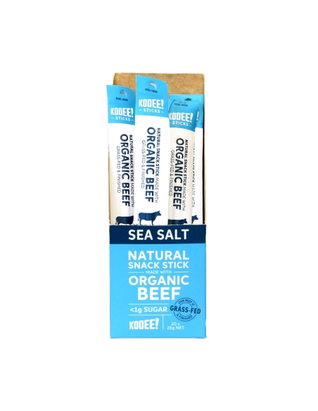 Auf den Wunschzettel Organic Rindfleisch Meersalz 25g x 20