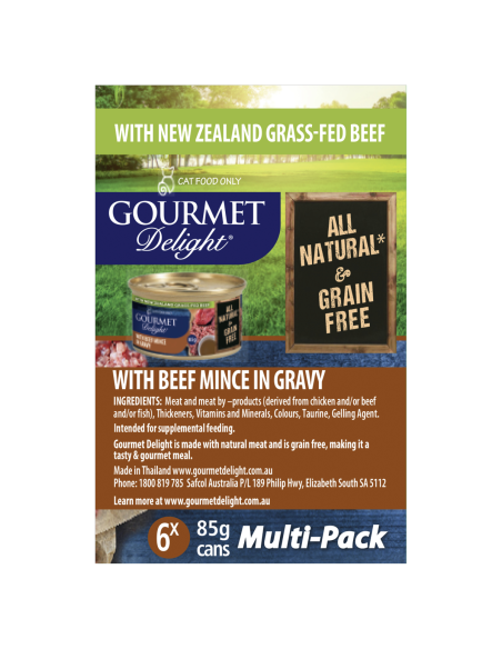 Gourmet Delite Beef Gravy Multi Pack 6 Pack 85g x 4